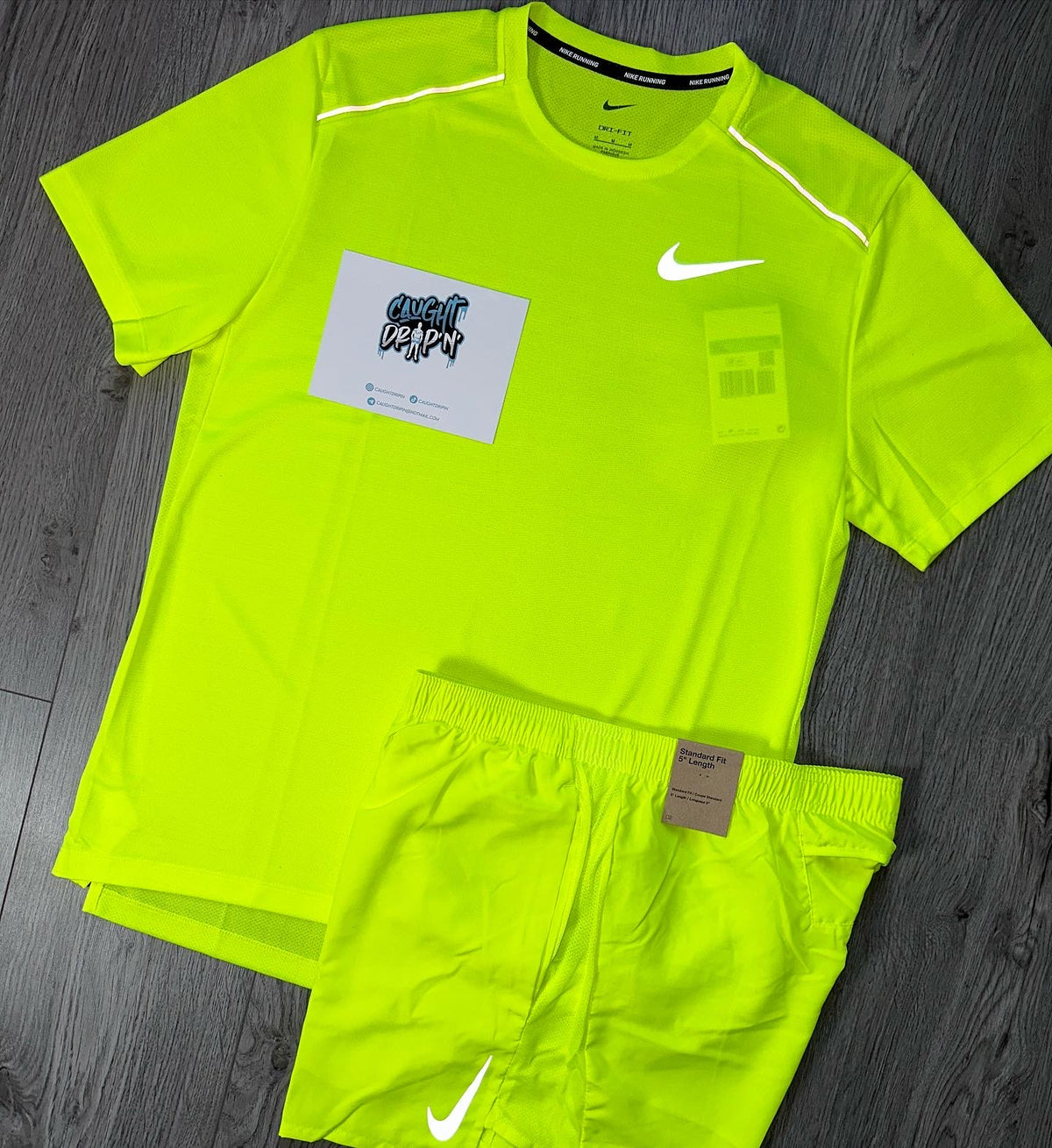 OG Neon Nike Miler Set – Caught Drip'N'