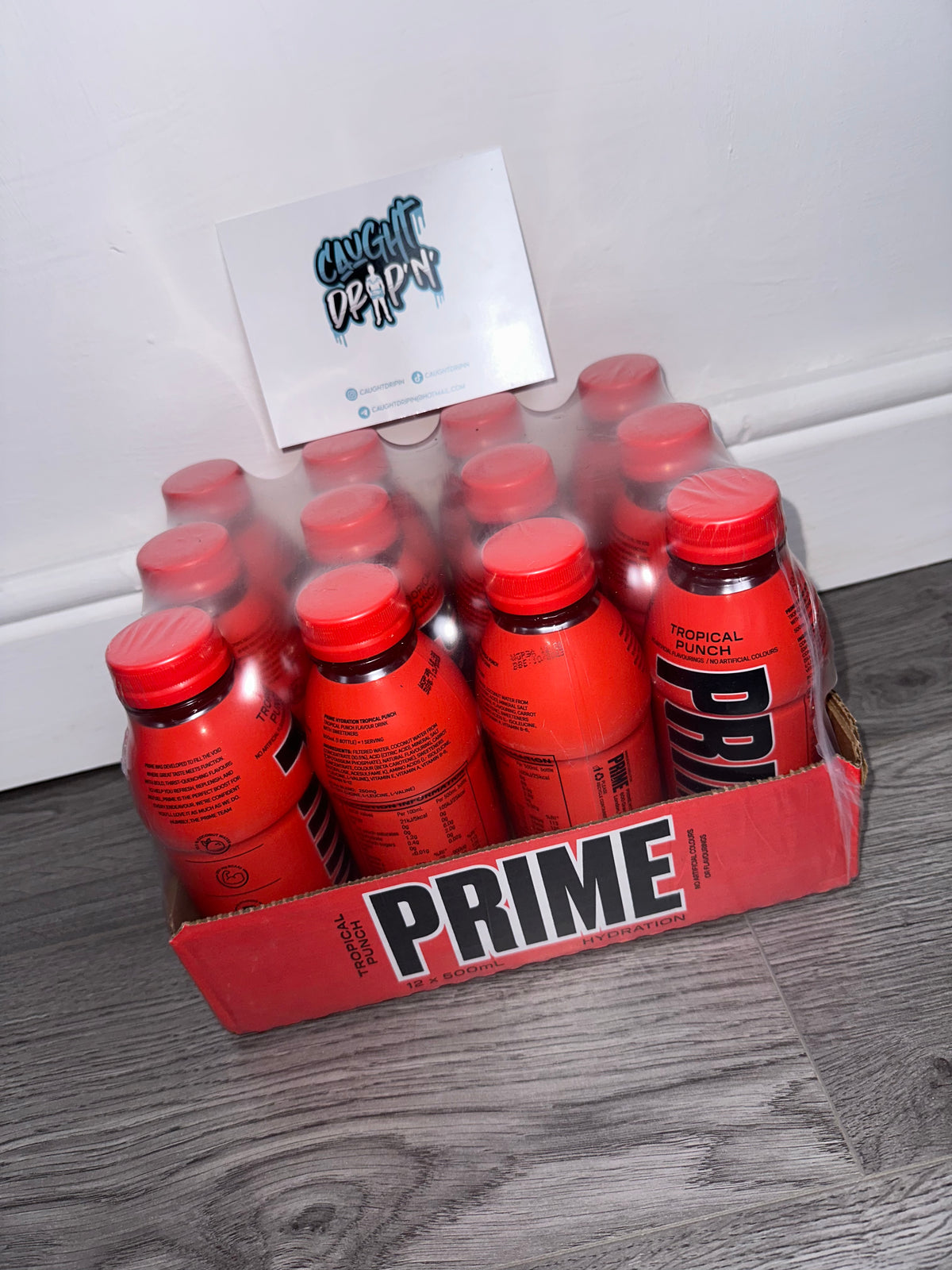 Prime Hydration Drink Tropical Punch – Caught Drip'N'