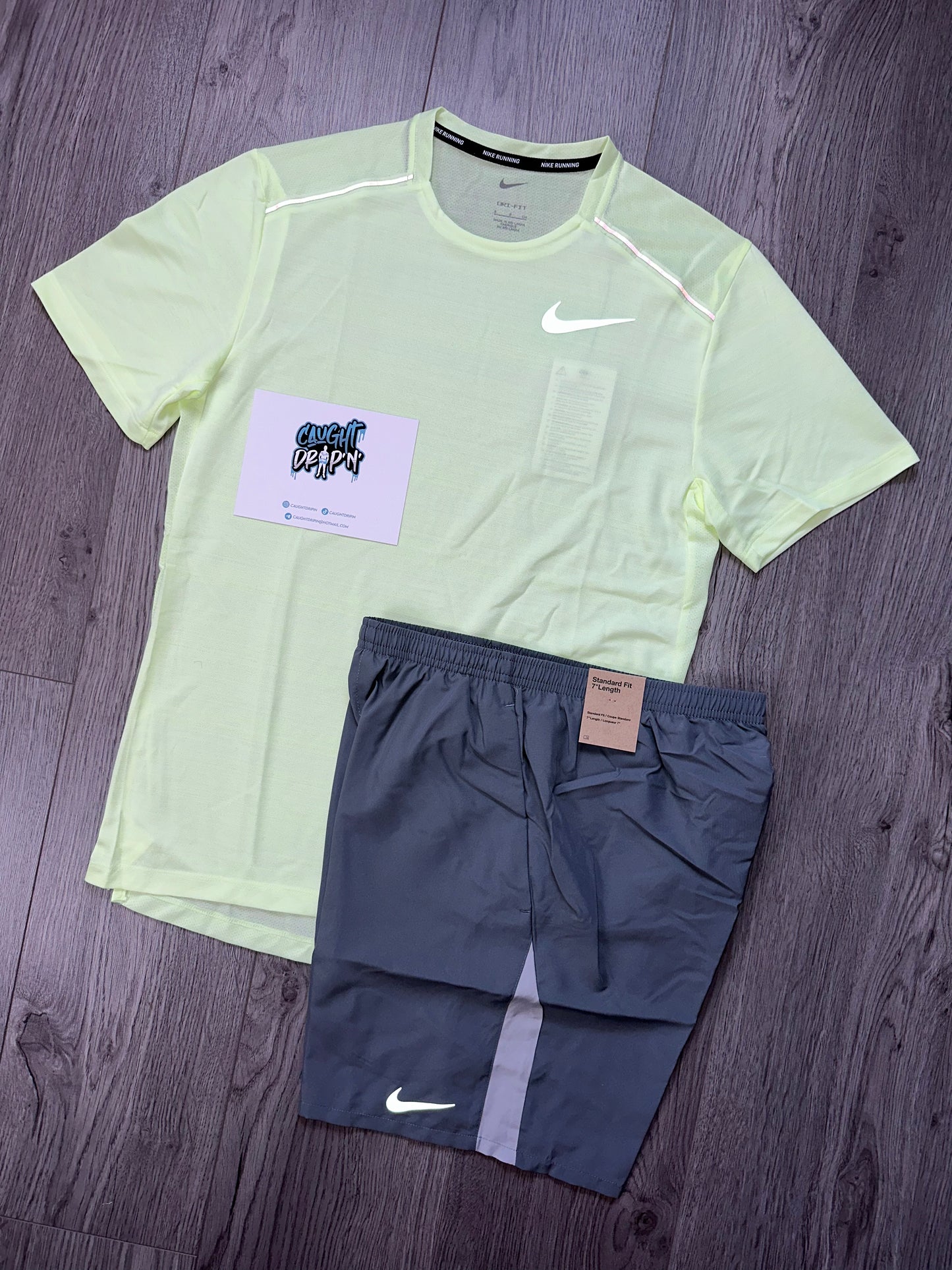 OG Nike Miler Light Lime Set