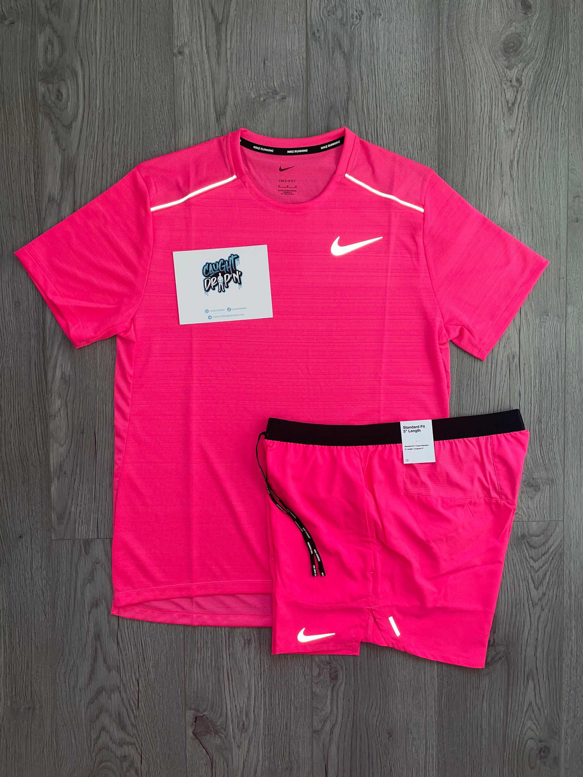 OG Nike Miler Set | Hot Pink â Caught Drip'N'