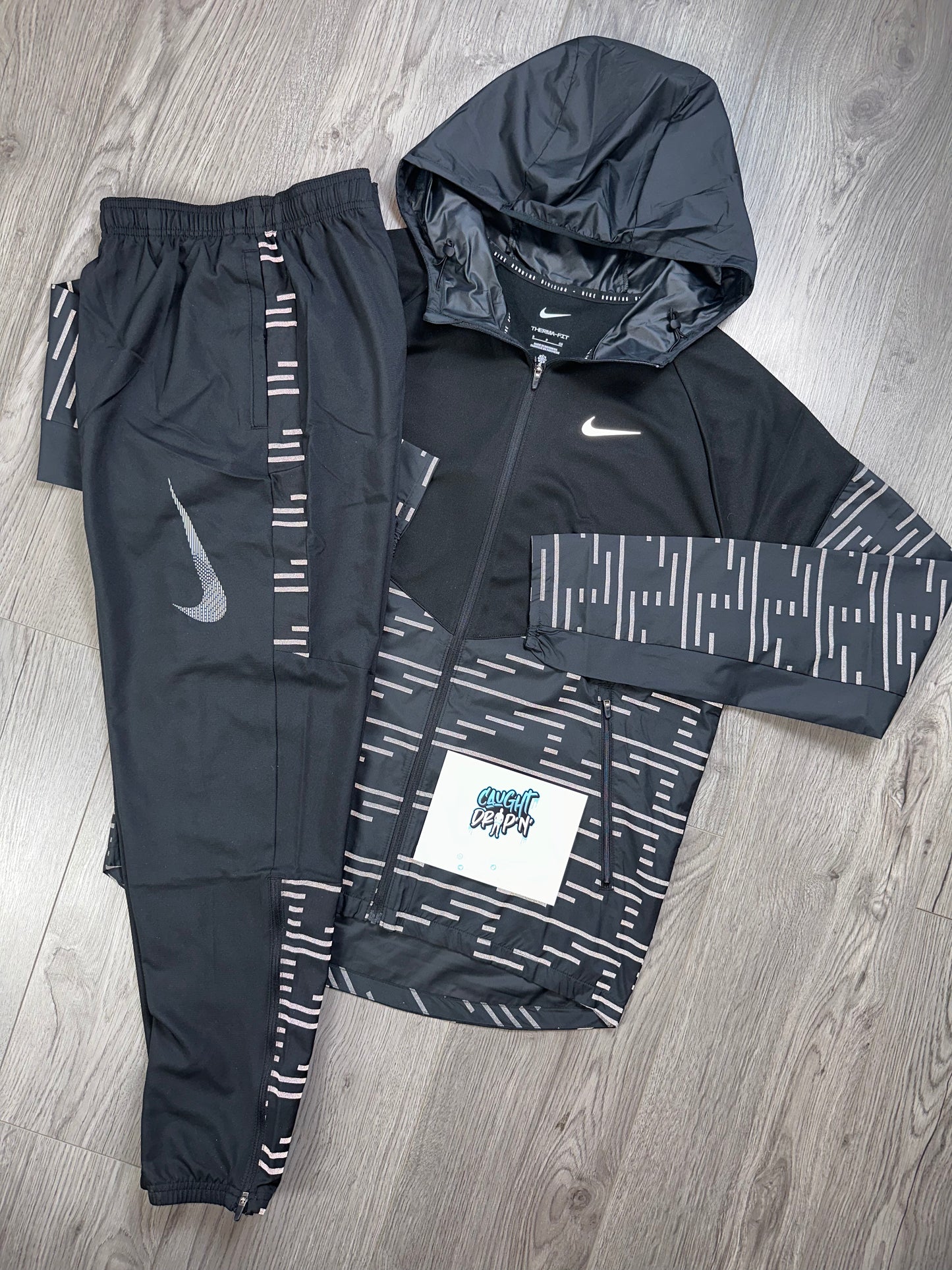 Nike Reflective Run Division Tracksuit Black