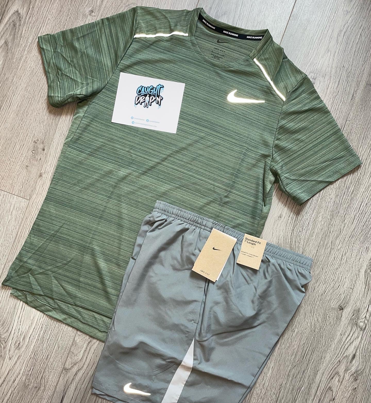 OG Nike Miler Set | Olive Green